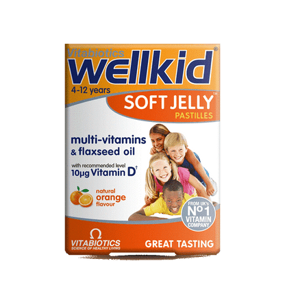 Vitabiotics Wellkid Soft Jelly Orange (30)