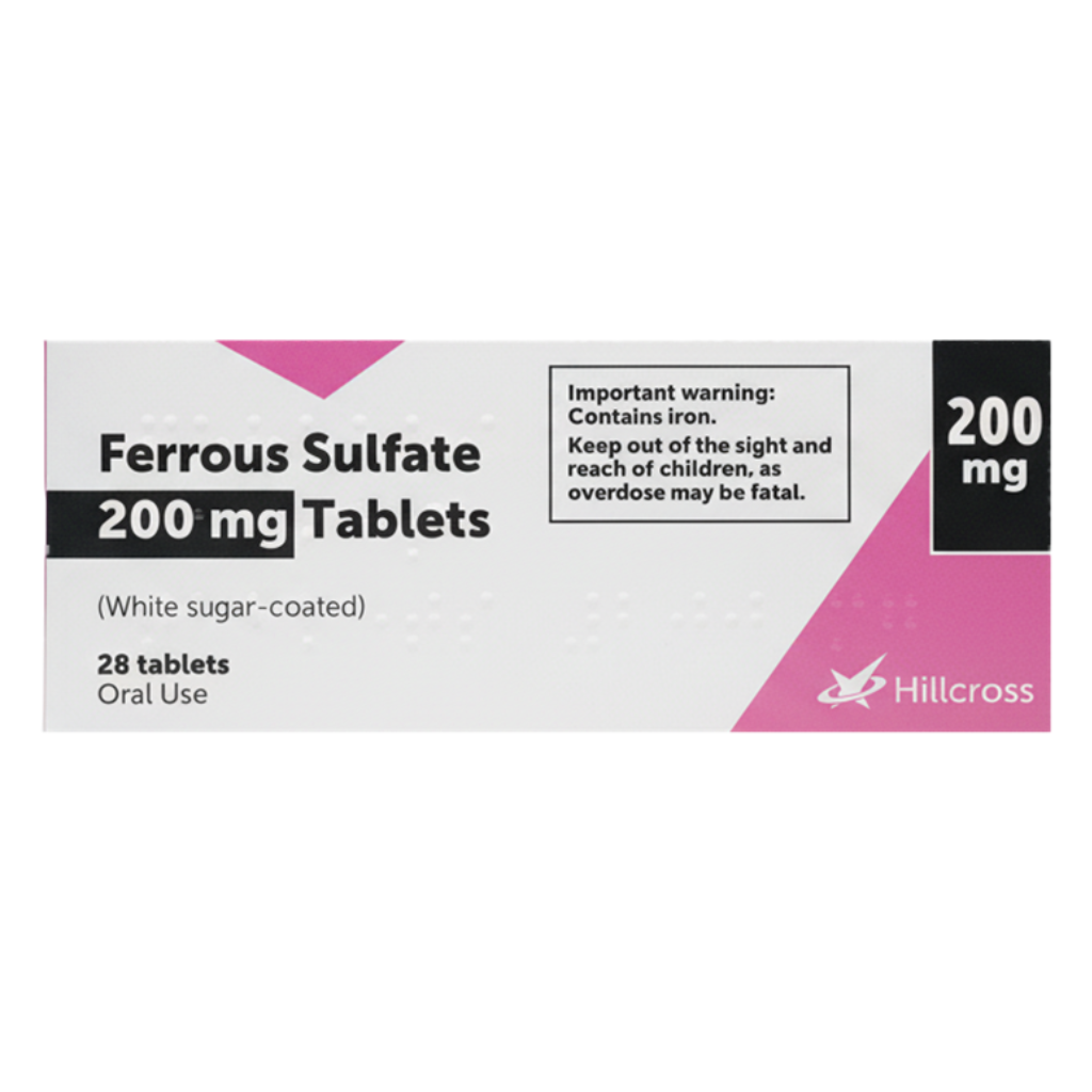 Ferrous Sulphate Tablets 200mg (28)
