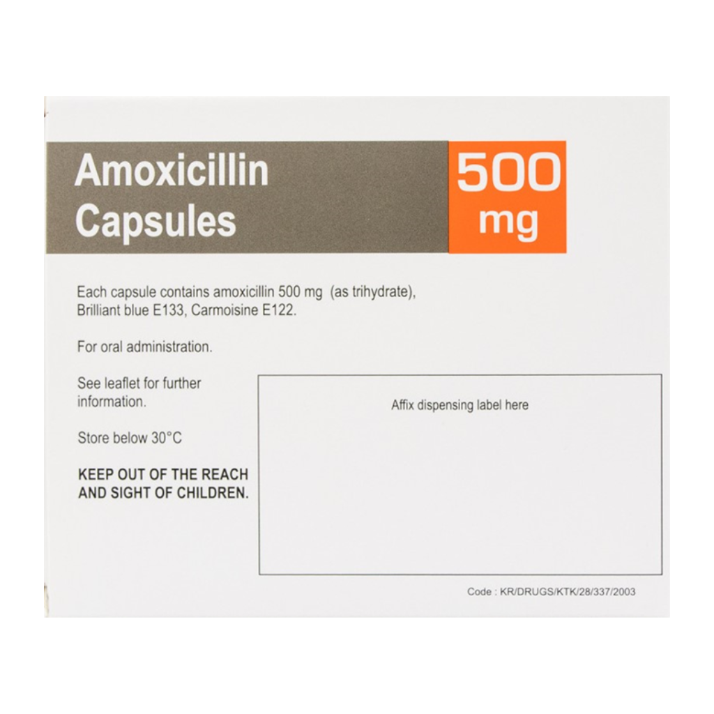 Amoxicillin Cap 500mg (21)