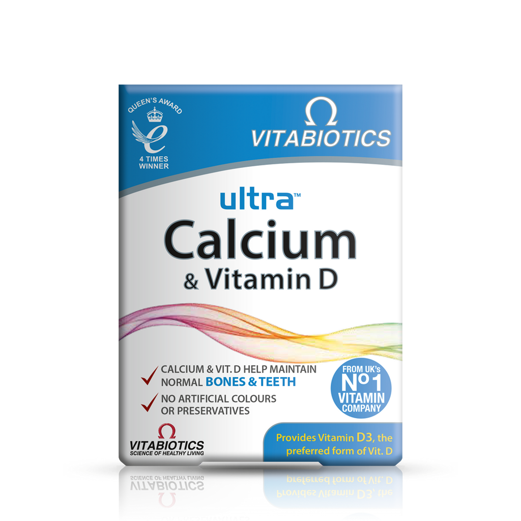 Vitabiotics Ultra Calcium & Vitamin D Tablets (30)