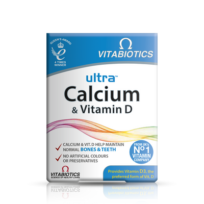 Vitabiotics Ultra Calcium & Vitamin D Tablets (30)