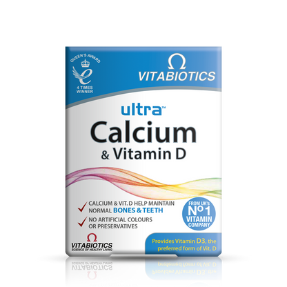 Vitabiotics Ultra Calcium & Vitamin D Tablets (30)