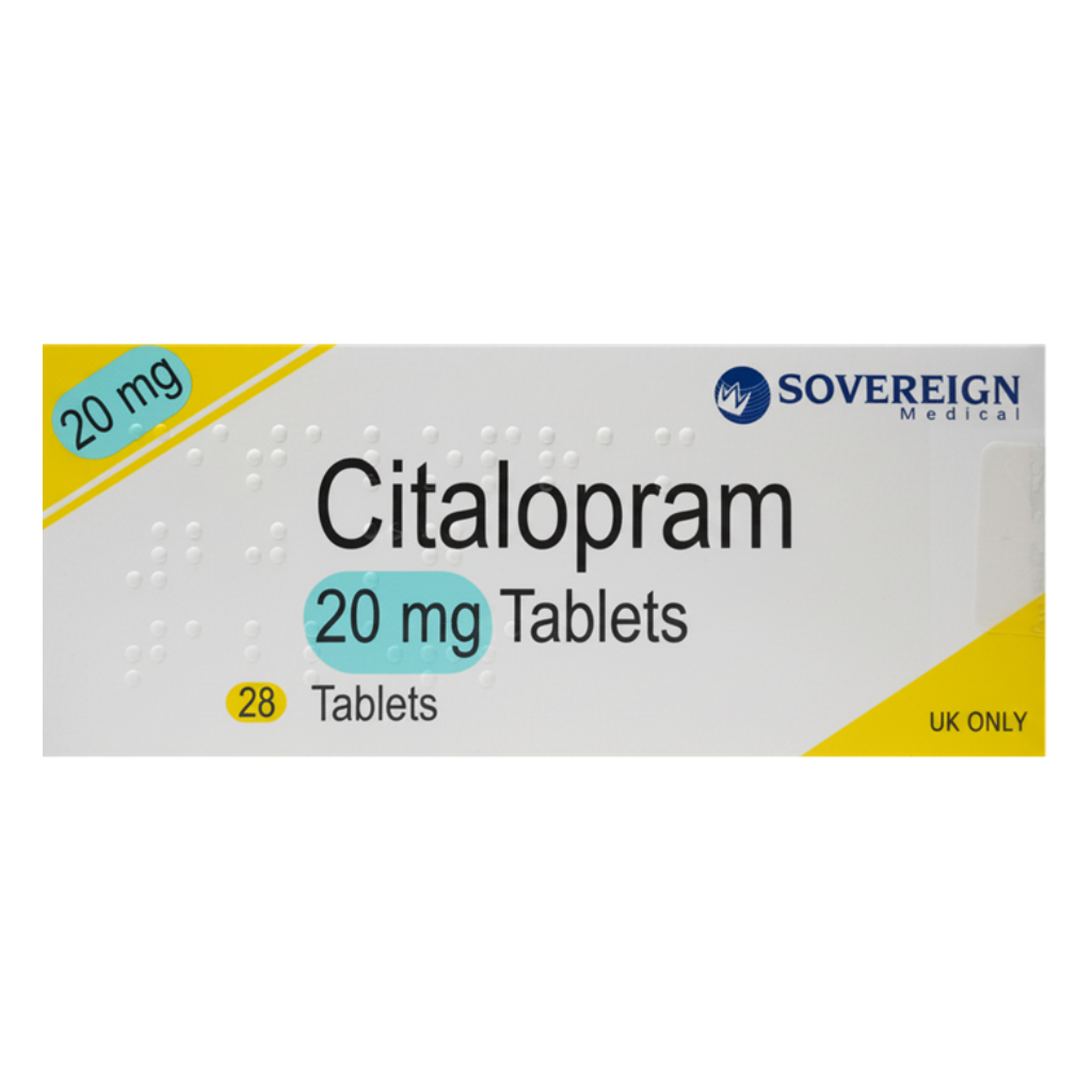 Citalopram Tablets 20mg (28)