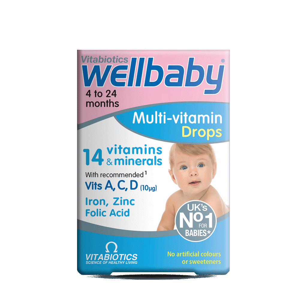 Vitabiotics Wellbaby Multi-Vit Drops 4-12m 30ml
