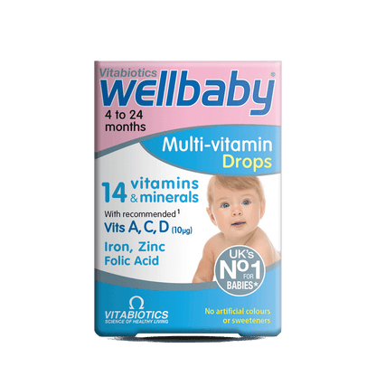 Vitabiotics Wellbaby Multi-Vit Drops 4-12m 30ml