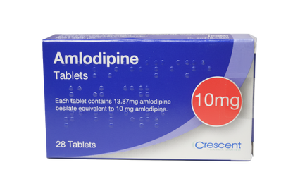 Amlodipine 10mg Tablets (28)
