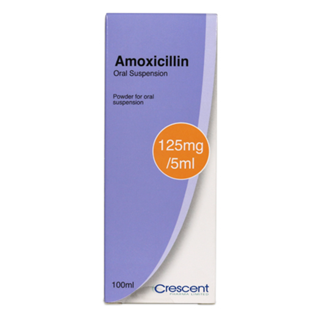 Amoxicillin SF Oral Solution 125mg/5ml
