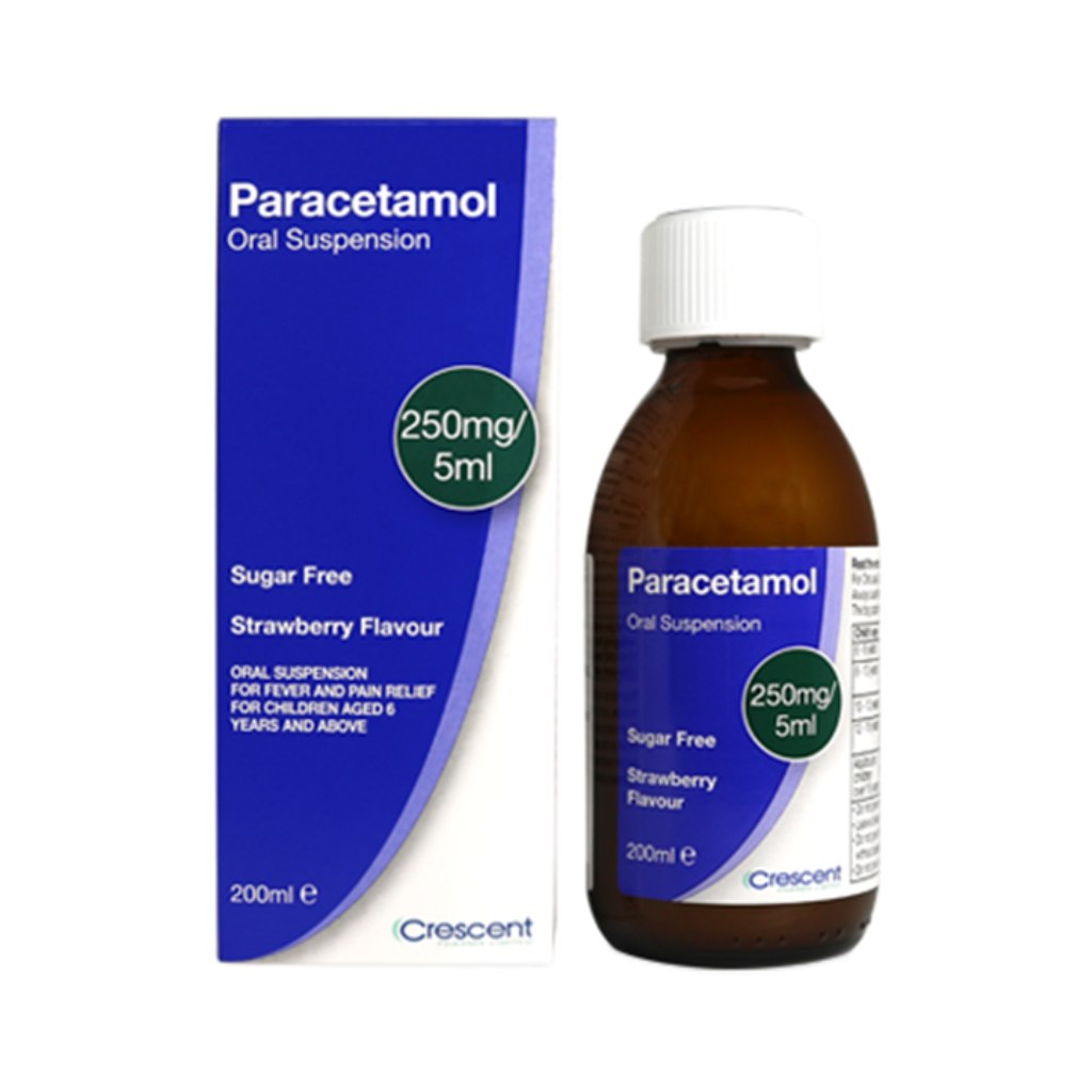 Paracetamol SF Oral Solution 250mg/5ml