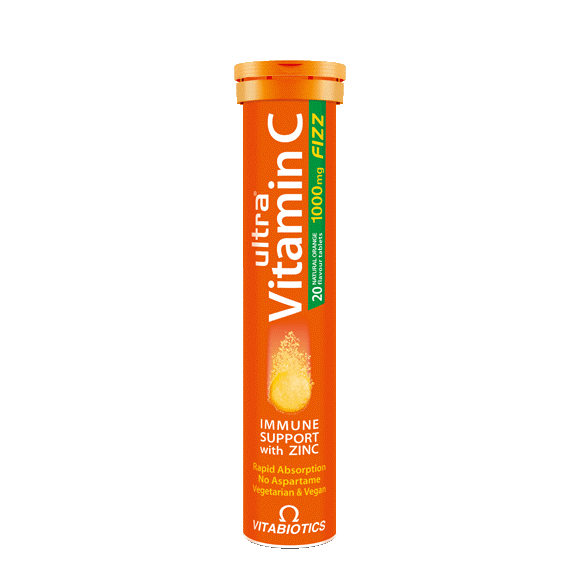 Vitabiotics Ultra Vitamins Effervescent Tablets Vitamin C & Zinc (20)