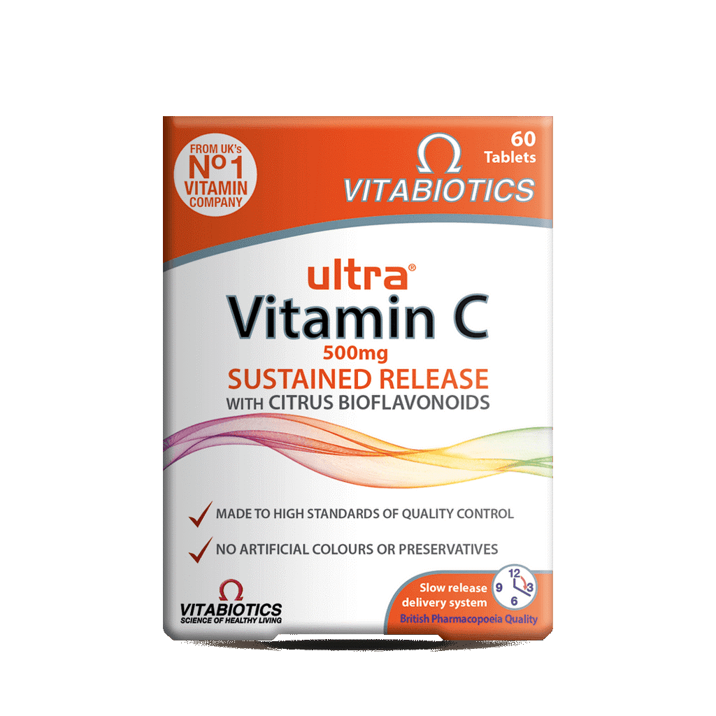 Vitabiotics Ultra Vitamins Tablets Vitamin C 500mg (60)
