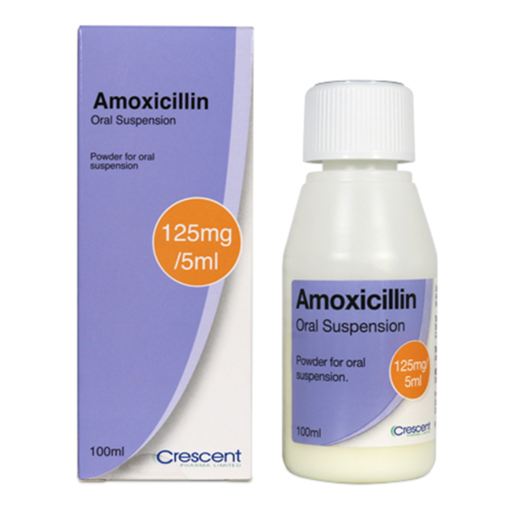 Amoxicillin SF Oral Solution 125mg/5ml