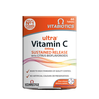 Vitabiotics Ultra Vitamins Tablets Vitamin C 500mg (60)